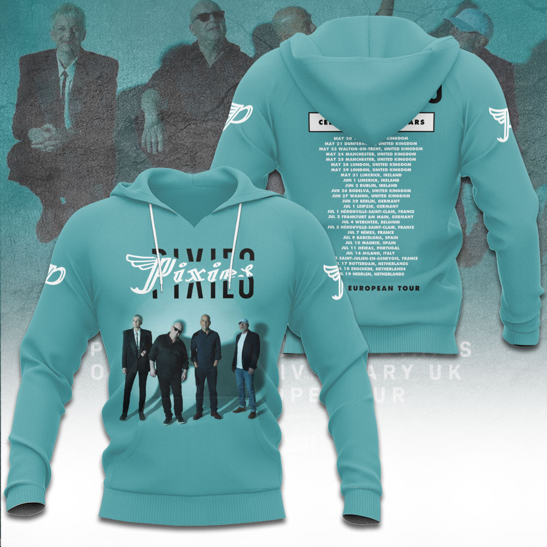 Pixies 40th Anniversary Tour 2026 3D Apparel – TANTN22545