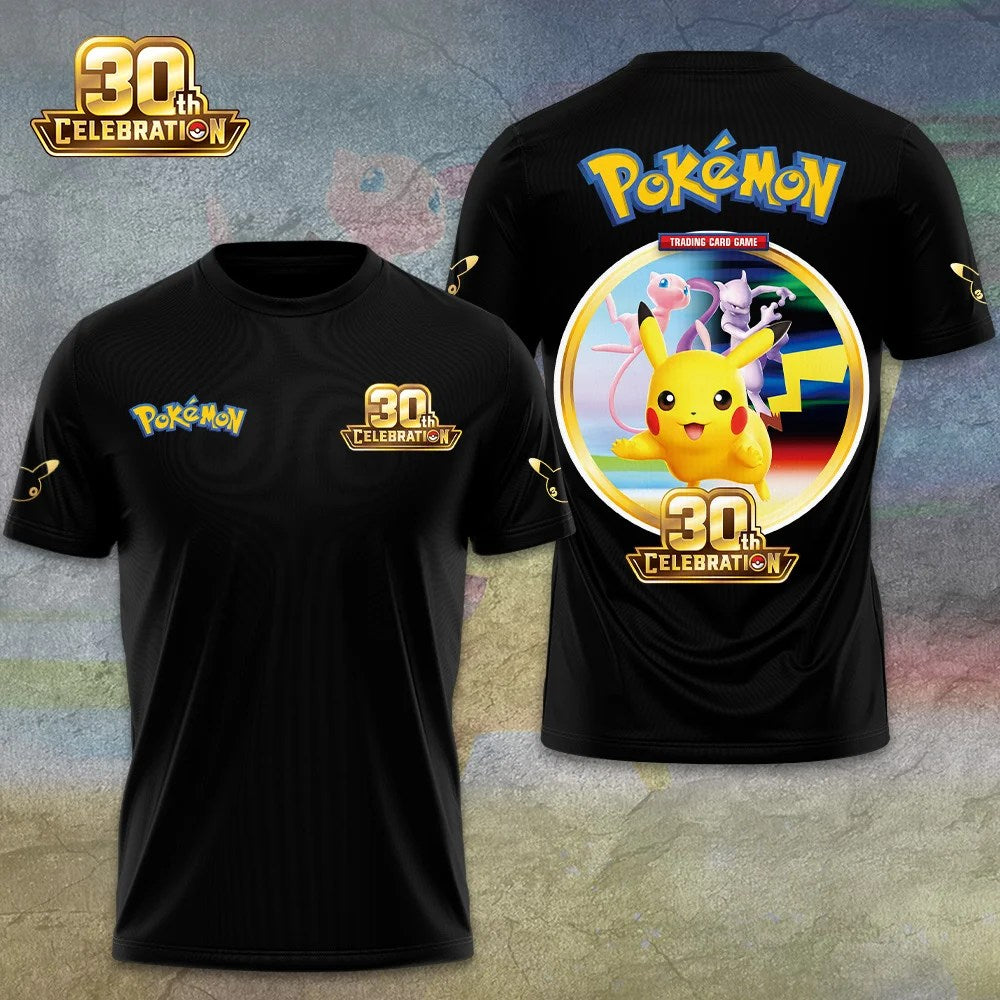 Pokemon TCG 30th Anniversary 3D Apparel – GNE9154