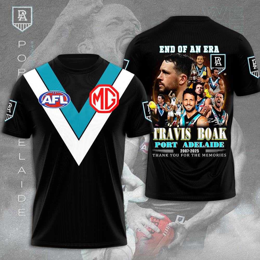Port Adelaide FC x Travis Boak 3D Apparel – MAITM12649