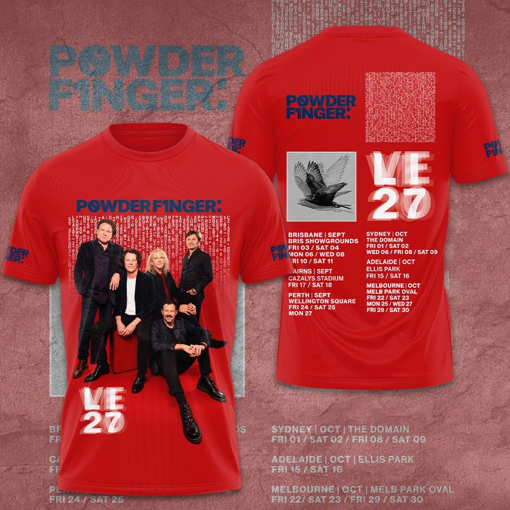 Powderfinger Live 2027 3D Apparel – GNE9071