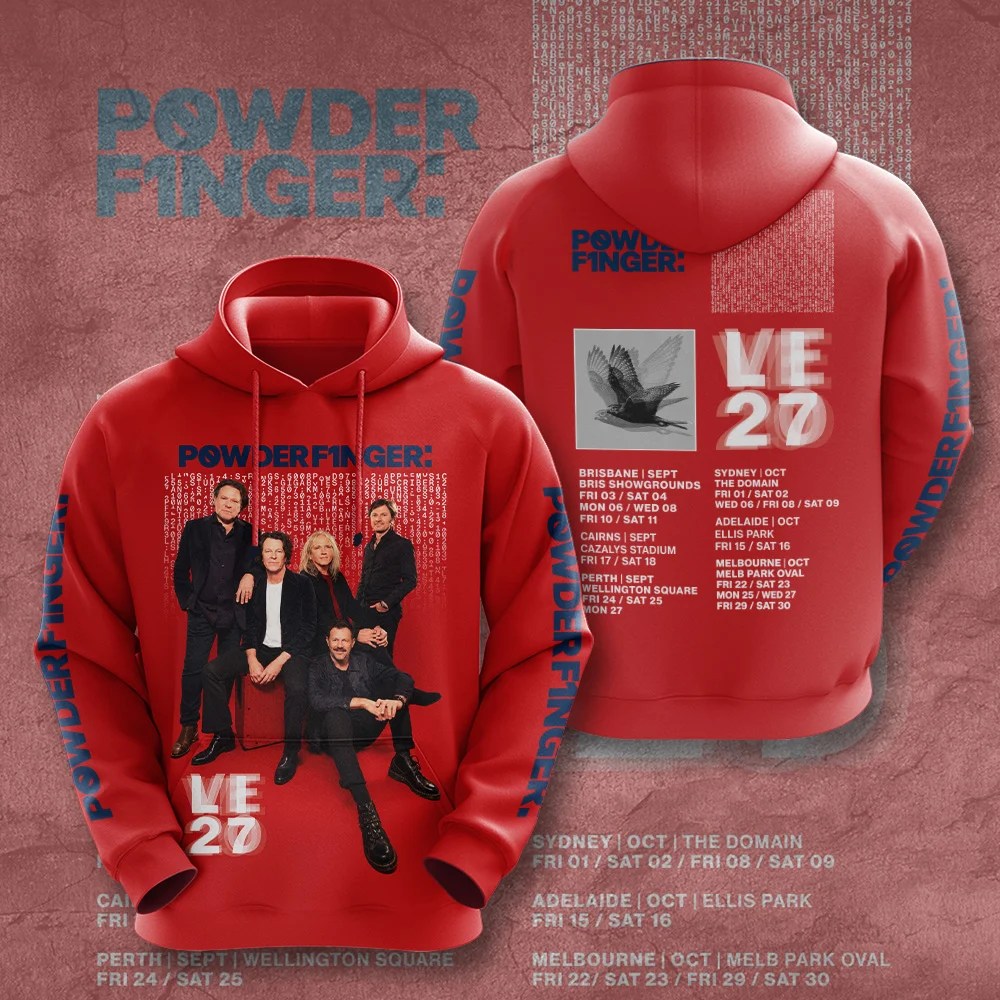 Powderfinger Live 2027 3D Apparel – GNE9071