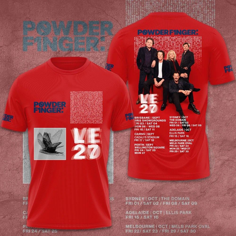 Powderfinger Live 2027 3D Apparel – GNE9075