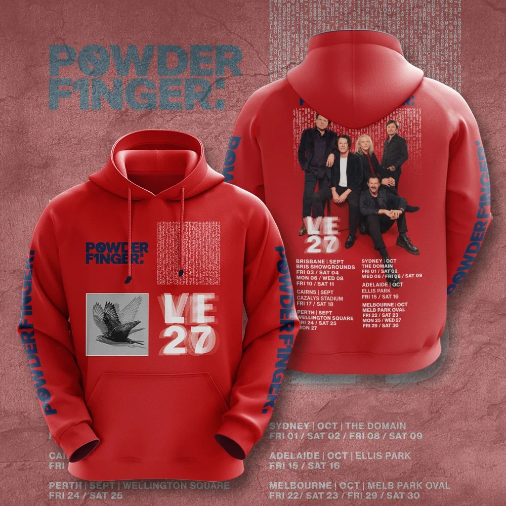 Powderfinger Live 2027 3D Apparel – GNE9075