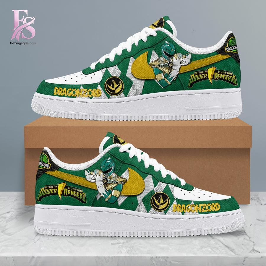 Power Rangers custom Air Force Shoes