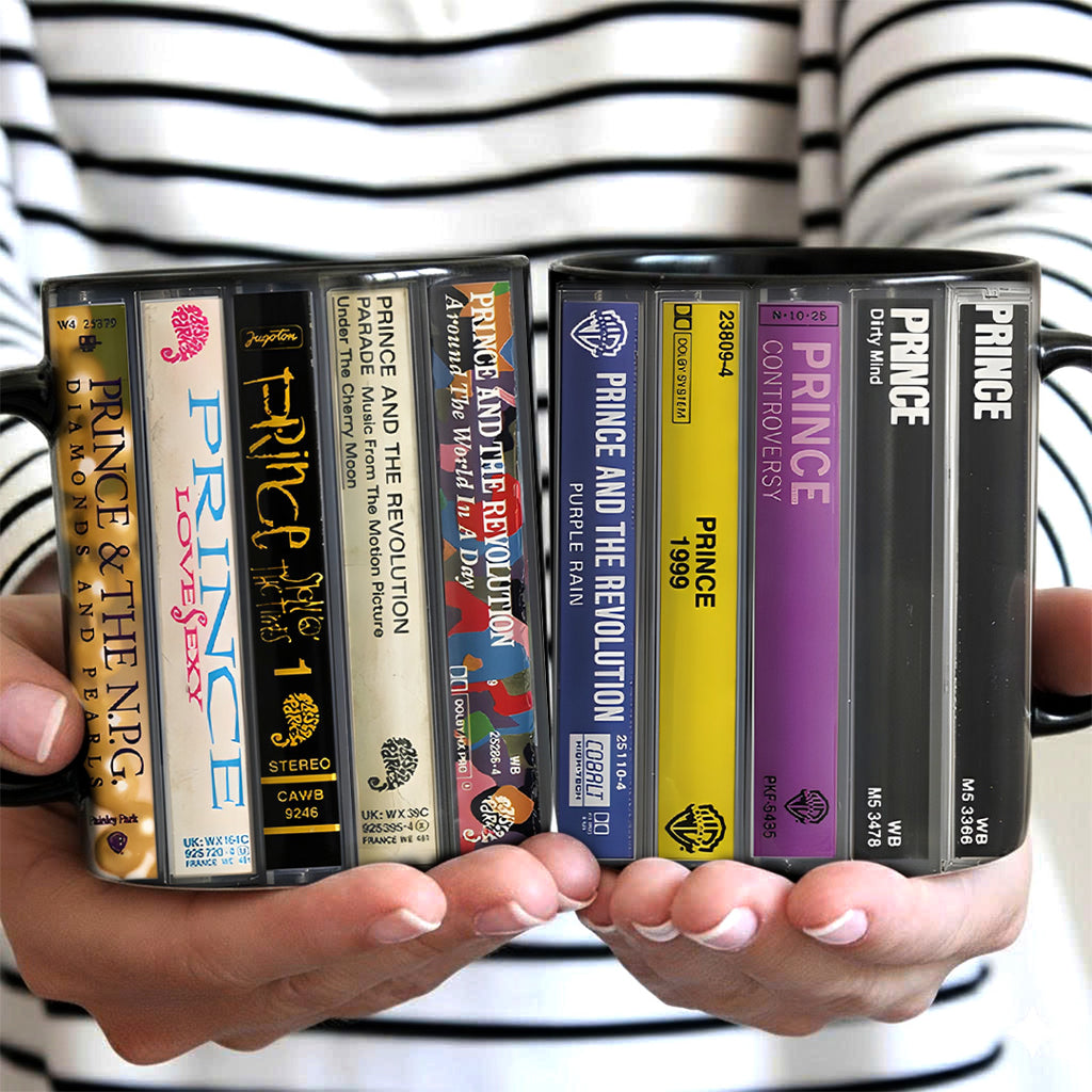 Prince Albums Cassette Retro Collection Ceramic Mug – TANTN20067