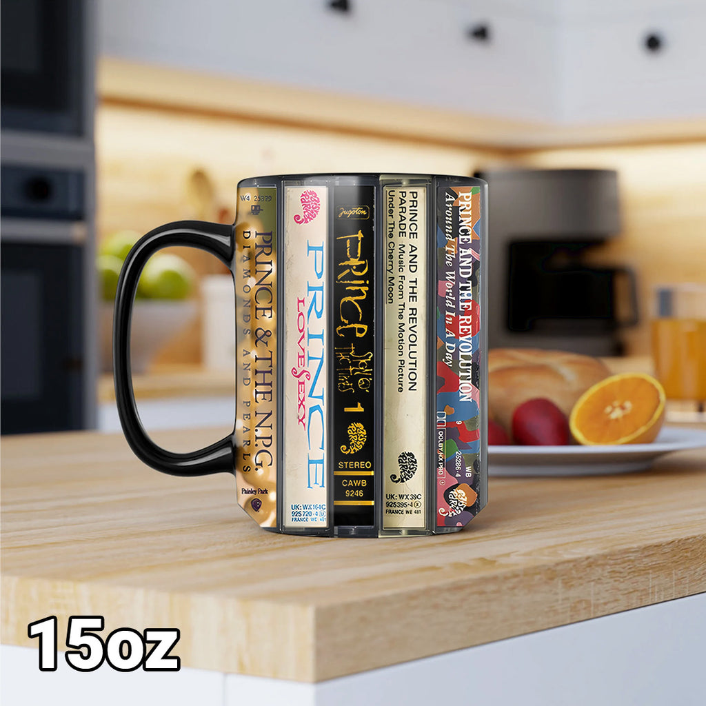Prince Albums Cassette Retro Collection Ceramic Mug – TANTN20067
