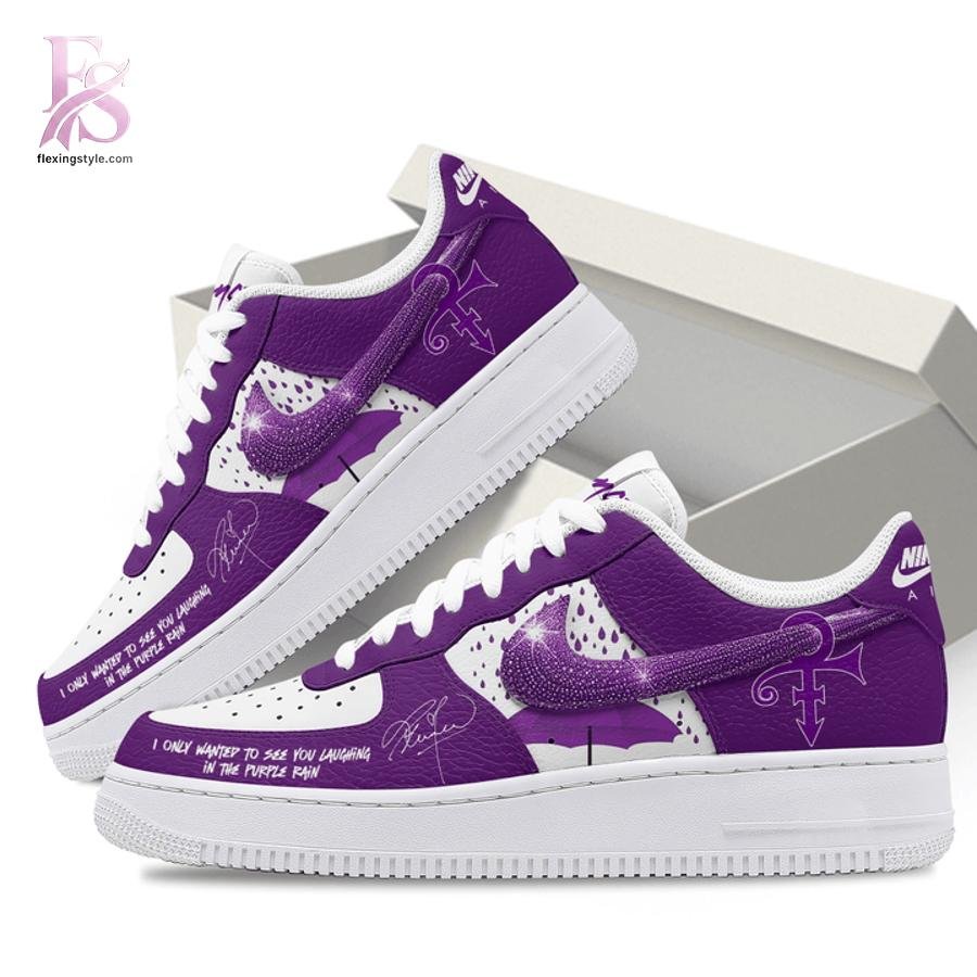 Prince Purple Nike Air Force 1