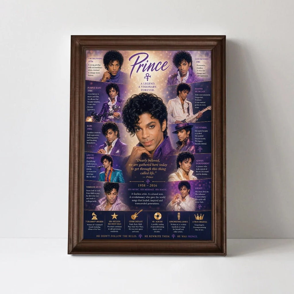 Prince Rectangle Canvas With Inner Frame – TMTHU8607