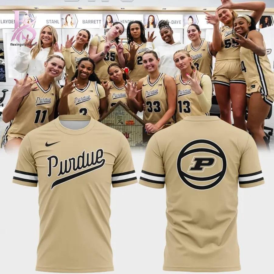 Purdue Boilermakers Classic Old Gold Shirt