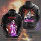 Queen Band x Freddie Mercury 3D Apparel – MAITM 10512