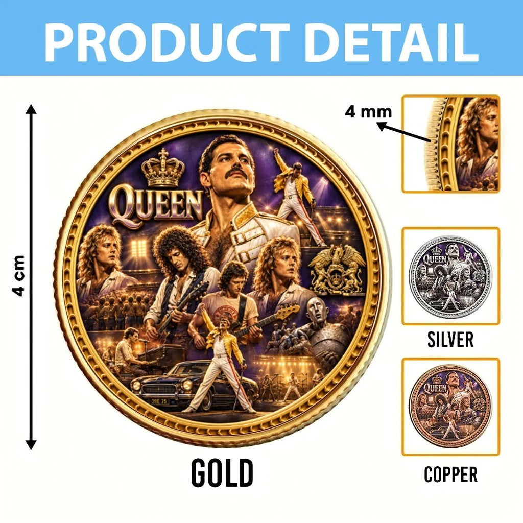 Queen Band Commemorative Coin – HOATT21669