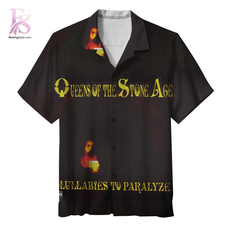 Queens of the Stone Age Lullabies to Paralyze Album Hawaiian Shirt