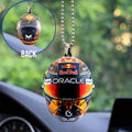 Red Bull Racing x Max Verstappen Custom shape 2-sided Acrylic Car Ornament – TANTN23764