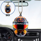 Red Bull Racing x Max Verstappen Custom shape 2-sided Acrylic Car Ornament – TANTN23764