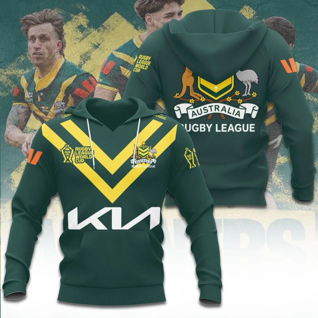 RLWC Australian Kangaroos 2026 3D Apparel – TANTN26382