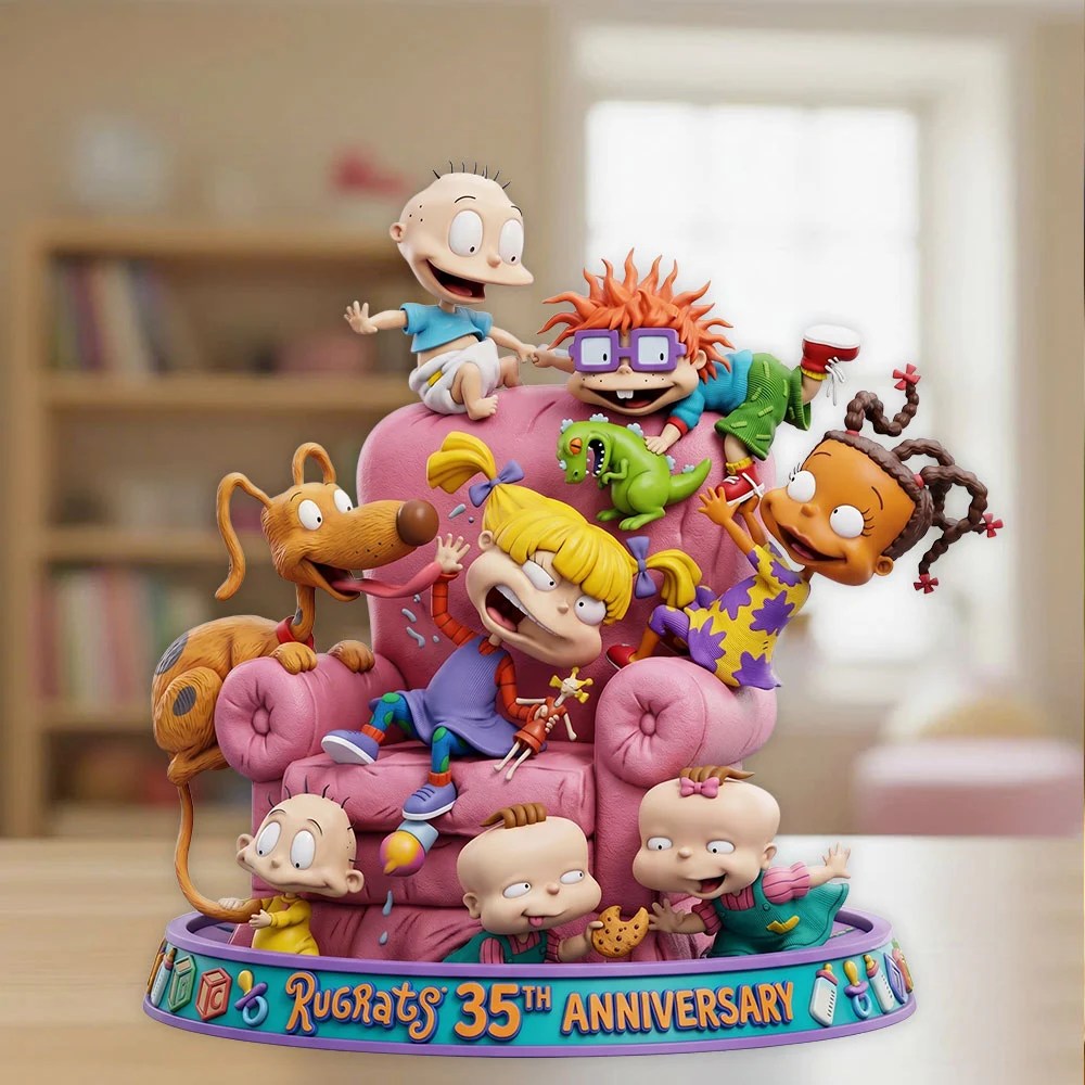 Rugrats 35th Anniversary Custom Shape Acrylic Plaque – TMTHU8752