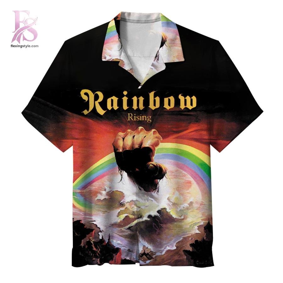 Rainbow Rising Hawaiian Shirt