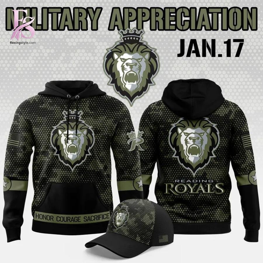 Reading Royals Military Appreciation 2026 Hoodie