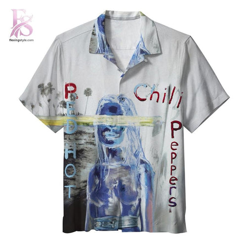 Red Hot Chili Peppers By the Way Album Hawaiian Shirt