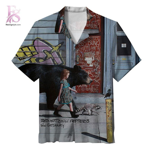 Red Hot Chili Peppers The Getaway Album Hawaiian Shirt