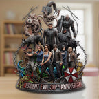 Resident Evil 30th Anniversary 2026 Custom Shape Acrylic Plaque – TMTHU5332