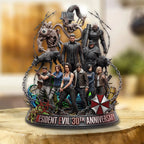 Resident Evil 30th Anniversary 2026 Custom Shape Acrylic Plaque – TMTHU5332
