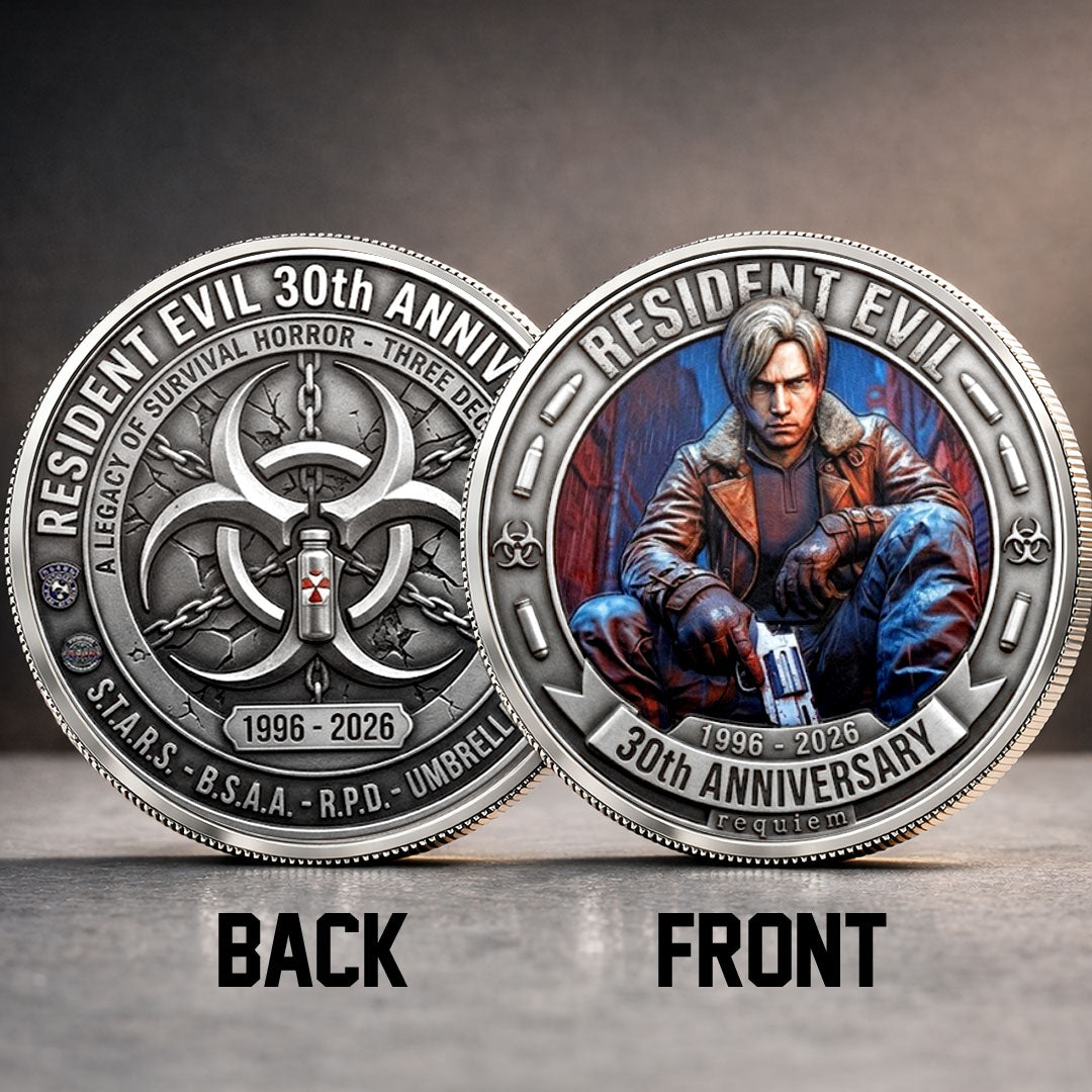 Resident Evil 30th Anniversary 2026 Commemorative Coin – TMTHU5092