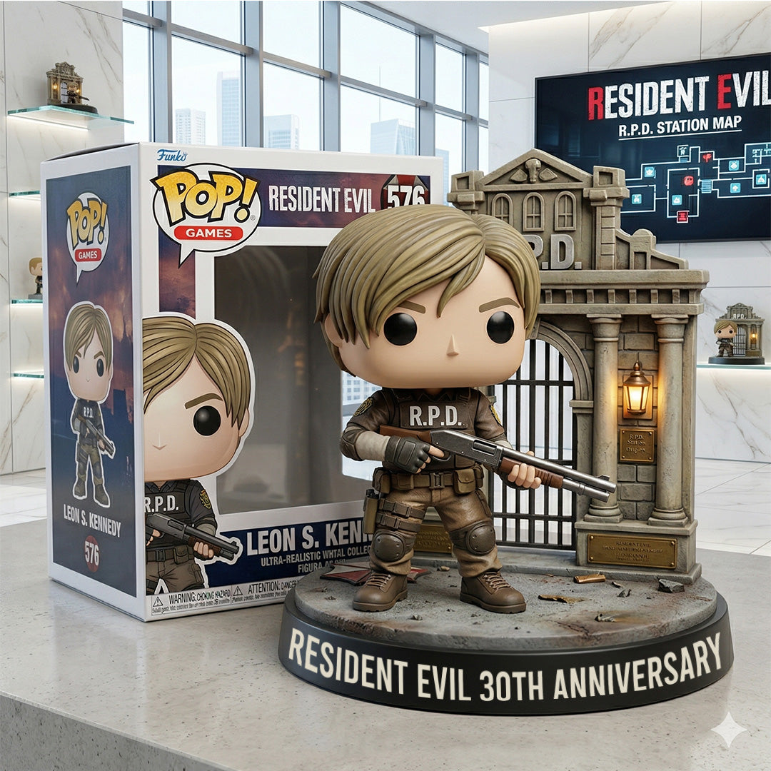 Resident Evil 30th Anniversary 3D Collectible Vinyl Figure – TMTHU4807