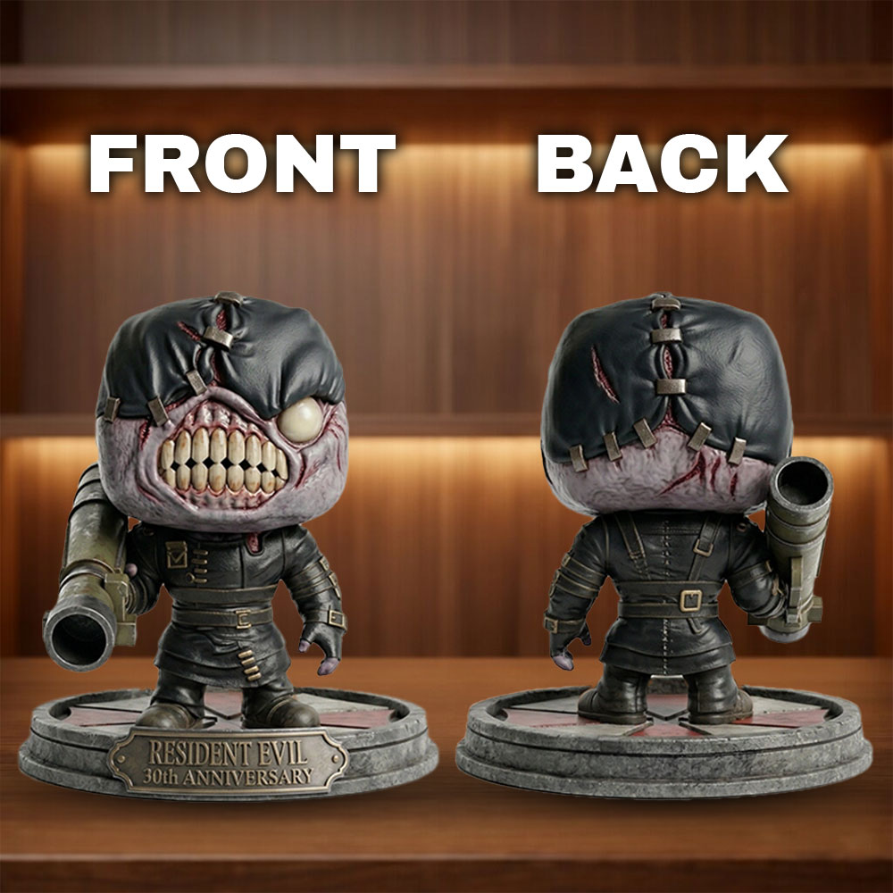 Resident Evil 30th Anniversary 3D Collectible Vinyl Figure – TMTHU4808