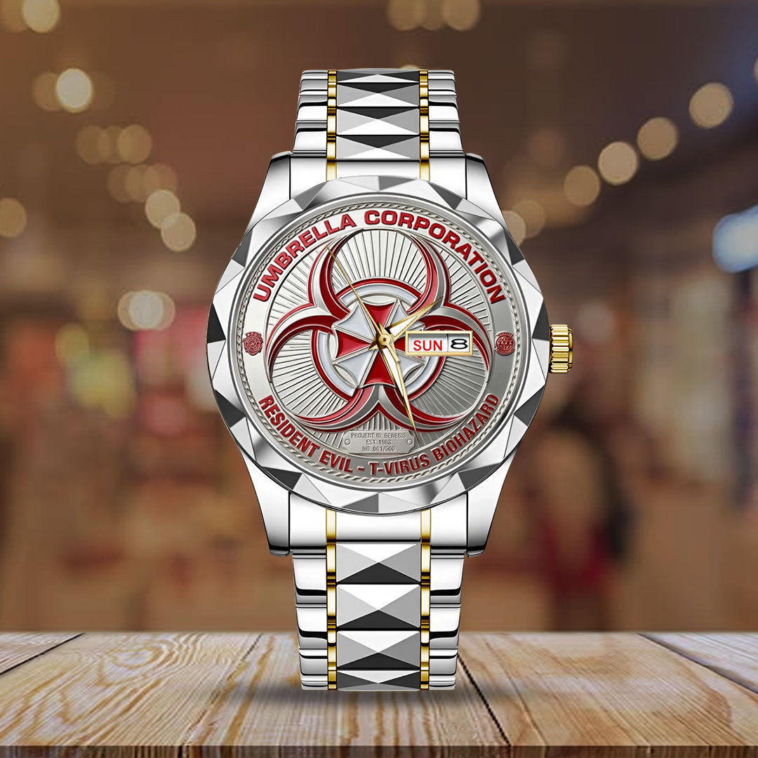 Resident Evil 30th Anniversary Alloy Luxury Quartz Watch – TMTHU4749
