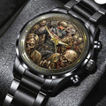 Resident Evil 30th Anniversary Black Stainless Steel Watch – TMTHU4498