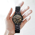 Resident Evil 30th Anniversary Black Stainless Steel Watch – TMTHU4498