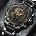Resident Evil 30th Anniversary Black Stainless Steel Watch – TMTHU4533