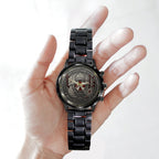 Resident Evil 30th Anniversary Black Stainless Steel Watch – TMTHU4533
