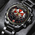 Resident Evil 30th Anniversary Black Stainless Steel Watch – TMTHU4747