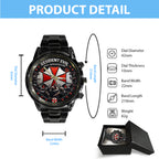 Resident Evil 30th Anniversary Black Stainless Steel Watch – TMTHU4747