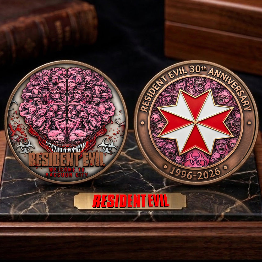Resident Evil 30th Anniversary Commemorative Coin – TMTHU4804