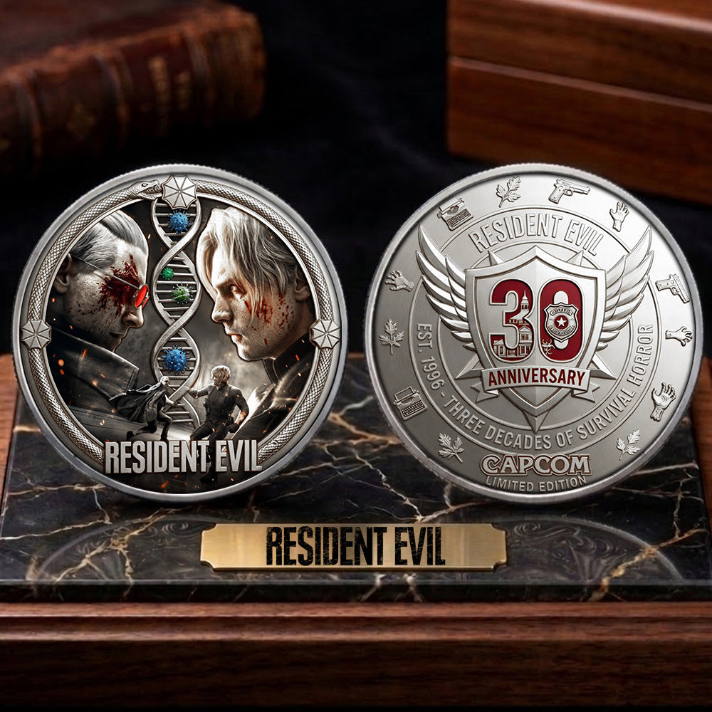 Resident Evil 30th Anniversary Commemorative Coin – TMTHU5448