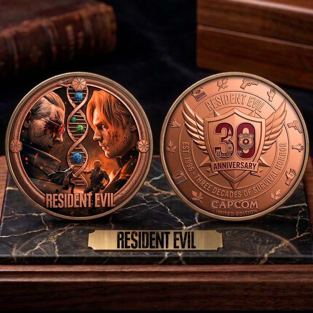 Resident Evil 30th Anniversary Commemorative Coin – TMTHU5448