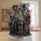 Resident Evil 30th Anniversary Custom Shape Acrylic Plaque – TMTHU4737