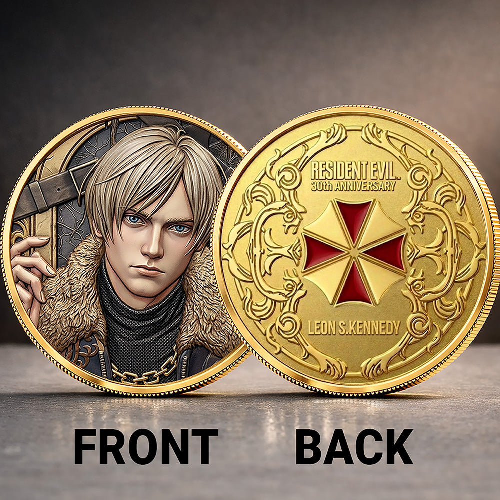 Resident Evil x Leon Scott Kennedy 30th Anniversary Commemorative Coin – GNE6162