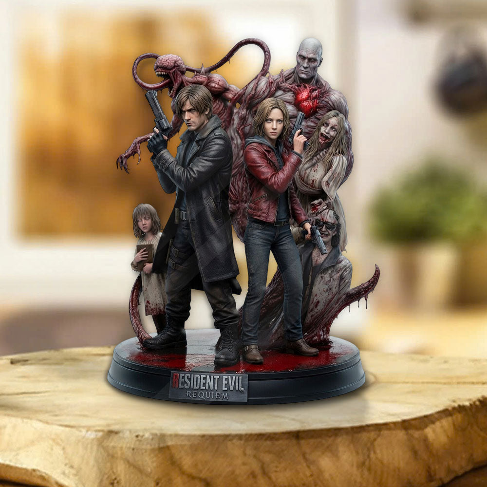 Resident Evil Custom Shape Acrylic Plaque – TMTHU4383
