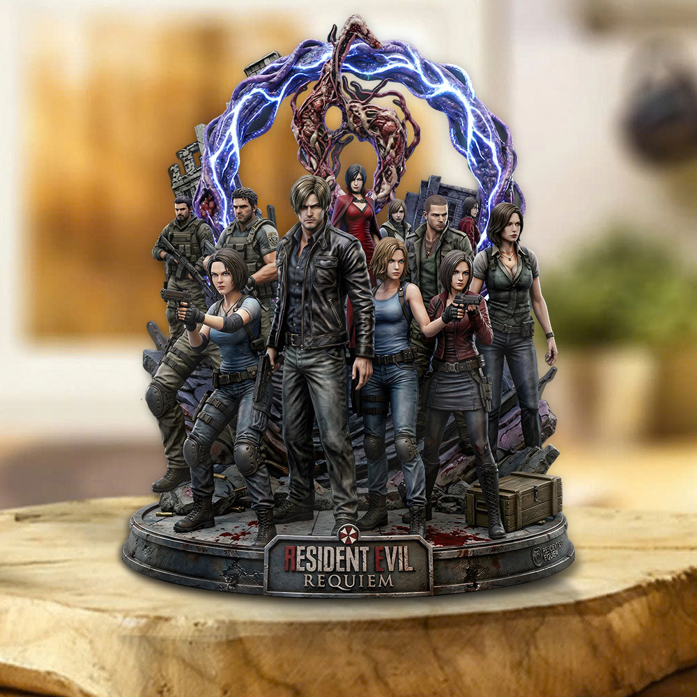 Resident Evil Custom Shape Acrylic Plaque – TMTHU4893