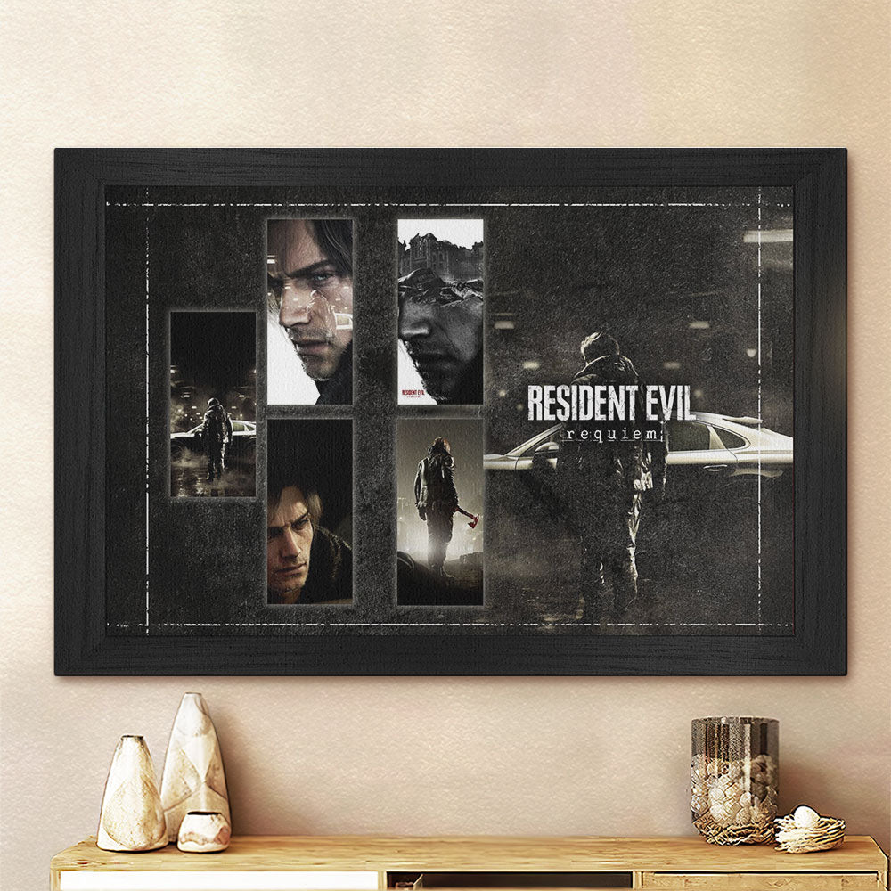Resident Evil Rectangle Canvas With Inner Frame – TMTHU4596