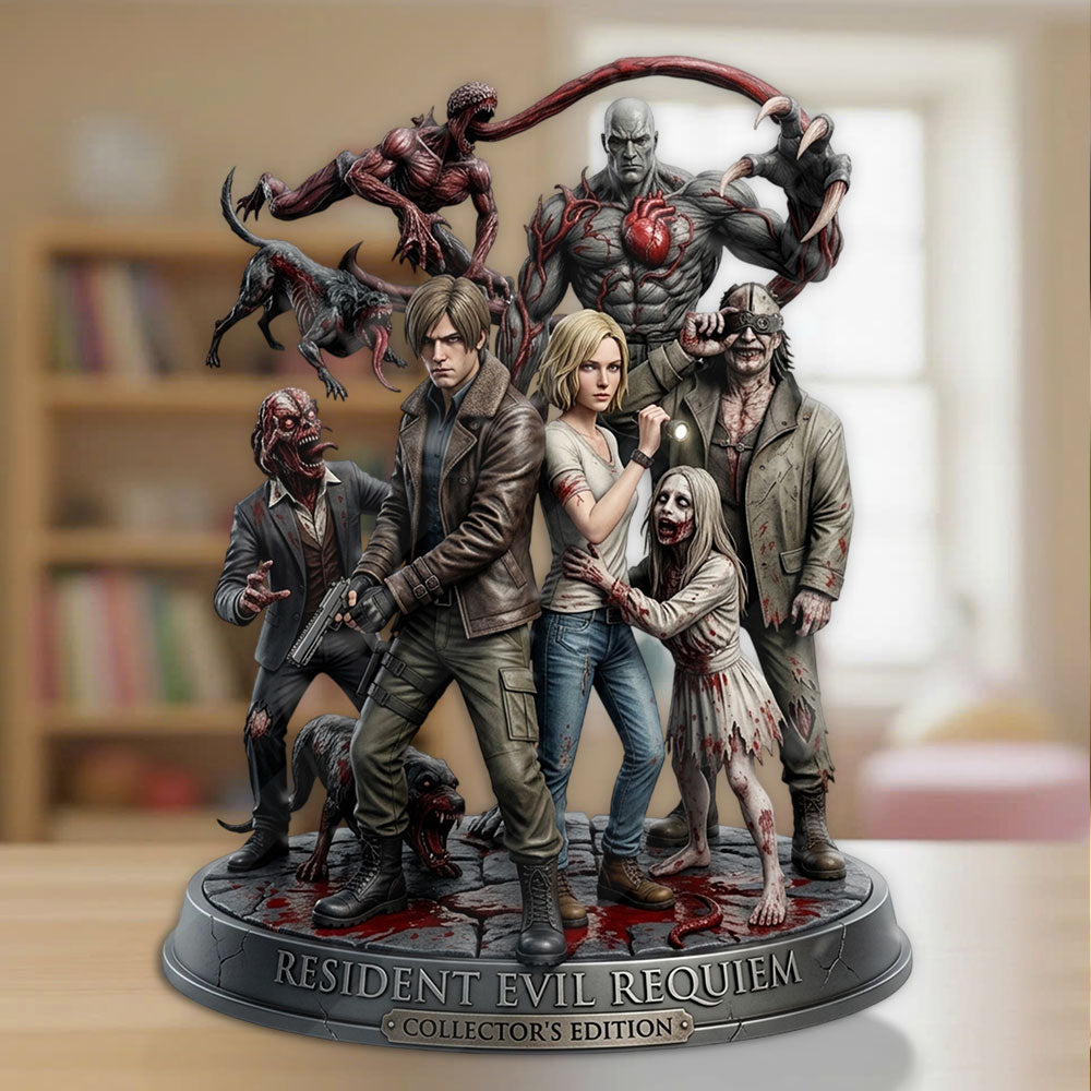 Resident Evil Requiem Custom Shape Acrylic Plaque – TMTHU4911