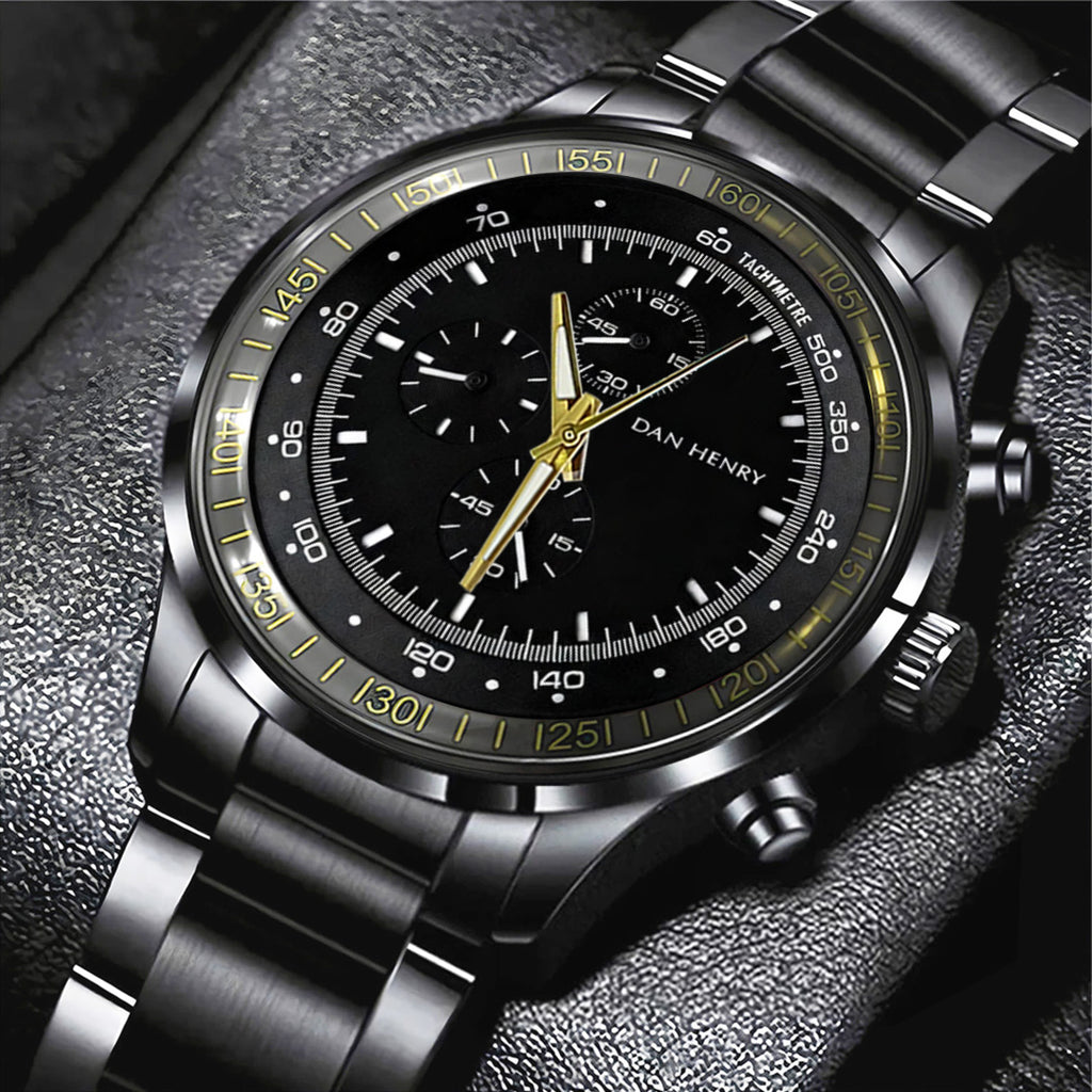 Resident Evil Requiem Black Stainless Steel Watch – TANTN22224