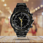 Resident Evil Requiem Black Stainless Steel Watch – TANTN22224
