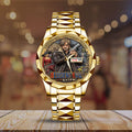 Resident Evil Requiem x Leon Scott Kennedy Alloy Luxury Quartz Watch – TMTHU4481