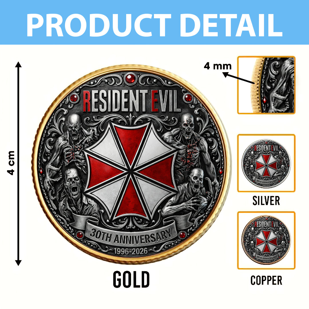 Resident Evil 30th Anniversary Commemorative Coin – HOATT16651