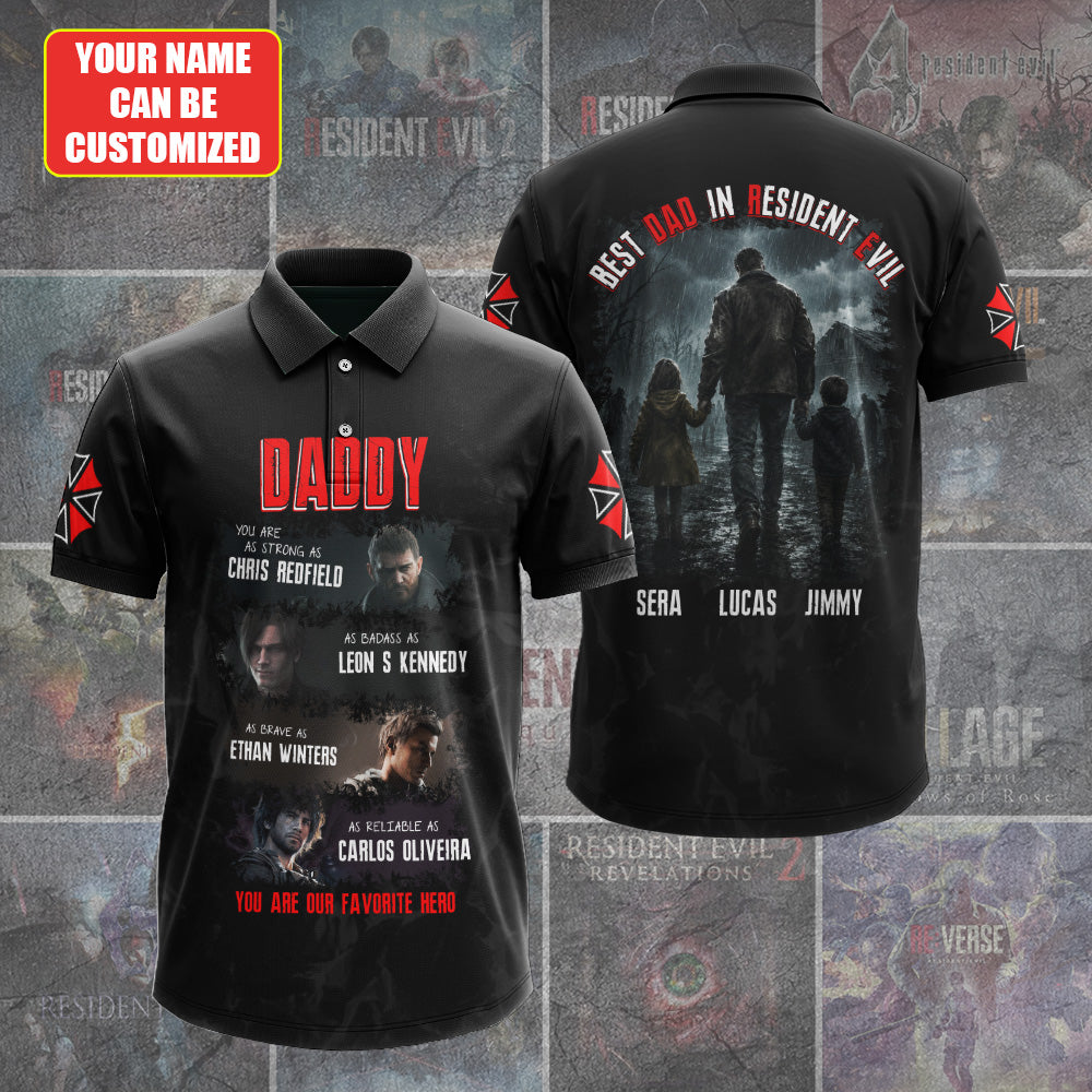 Personalized Resident Evil 3D Apparel – GNE6981